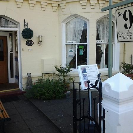 No. 9 Guest House Llandudno Esterno foto